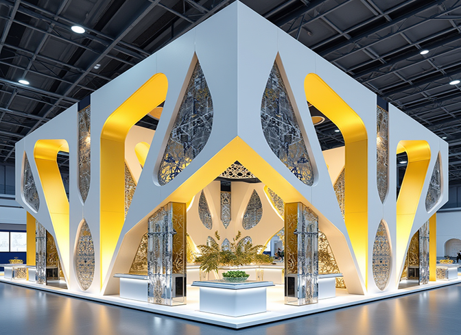 Stand événementiel conçu par Faouzi Rezgui